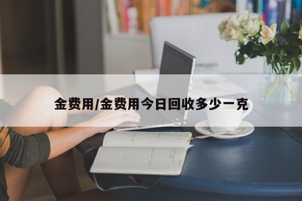 金费用/金费用今日回收多少一克